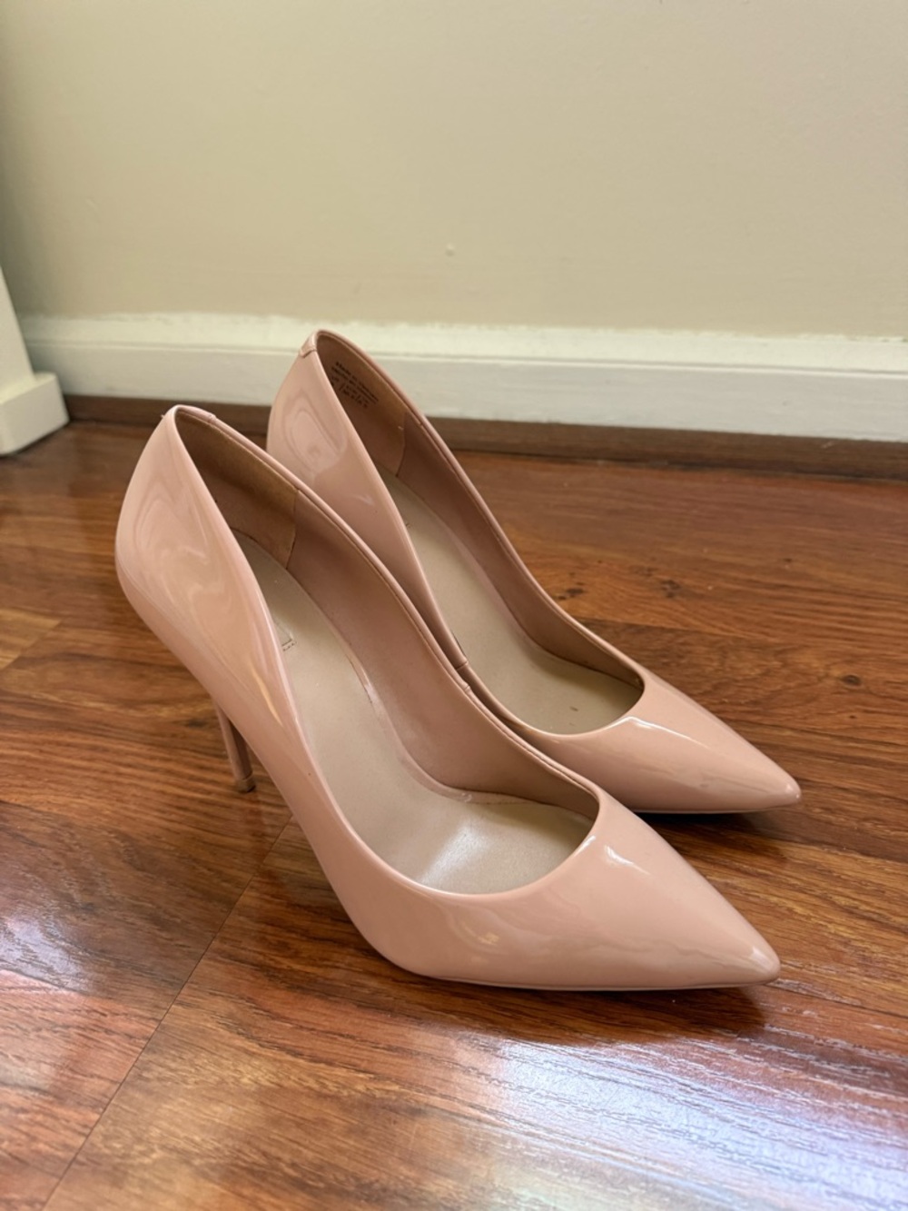 Aldo Blush Patent Heels (worn twice)